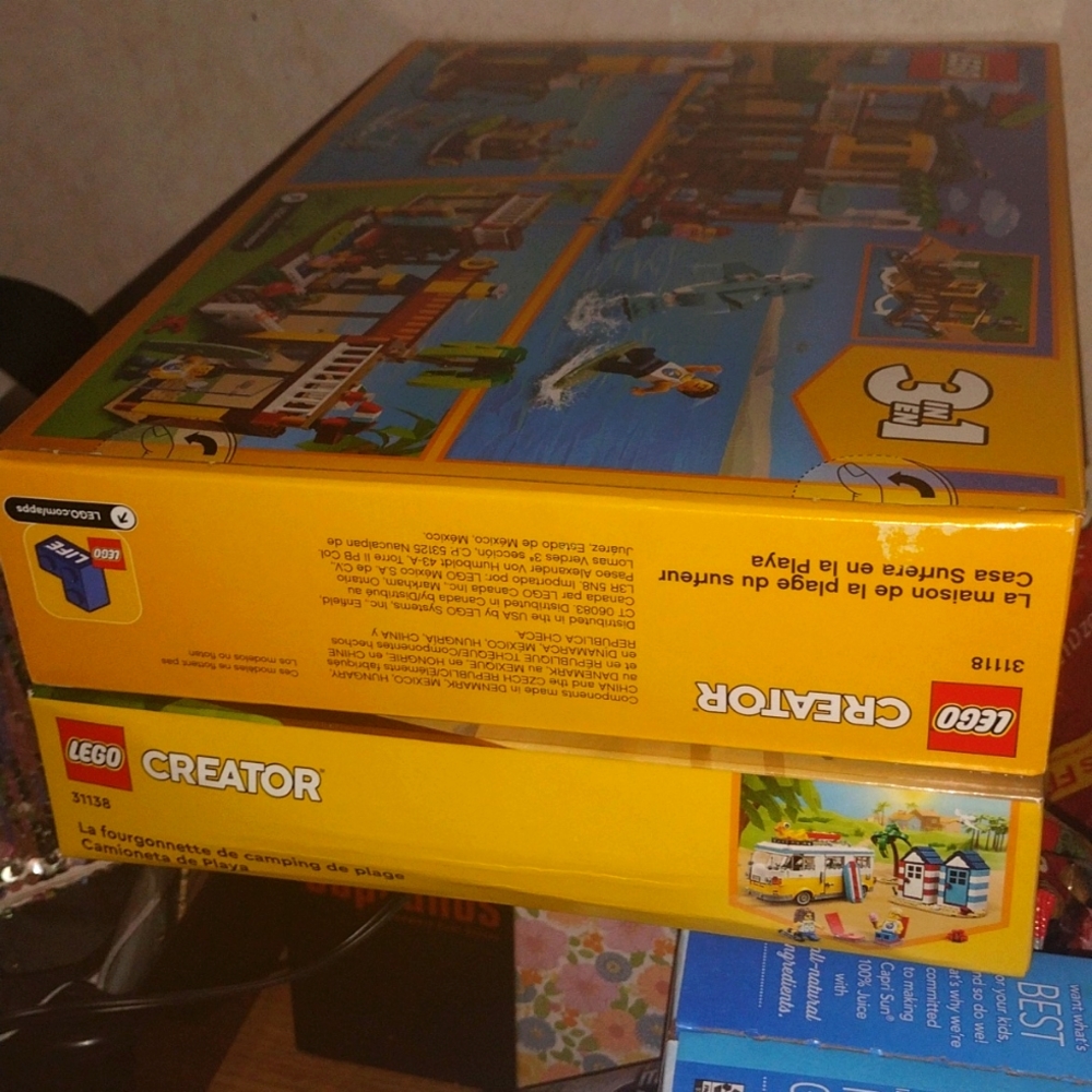 Used Lego Box set deals (over&under) stocked Unopen